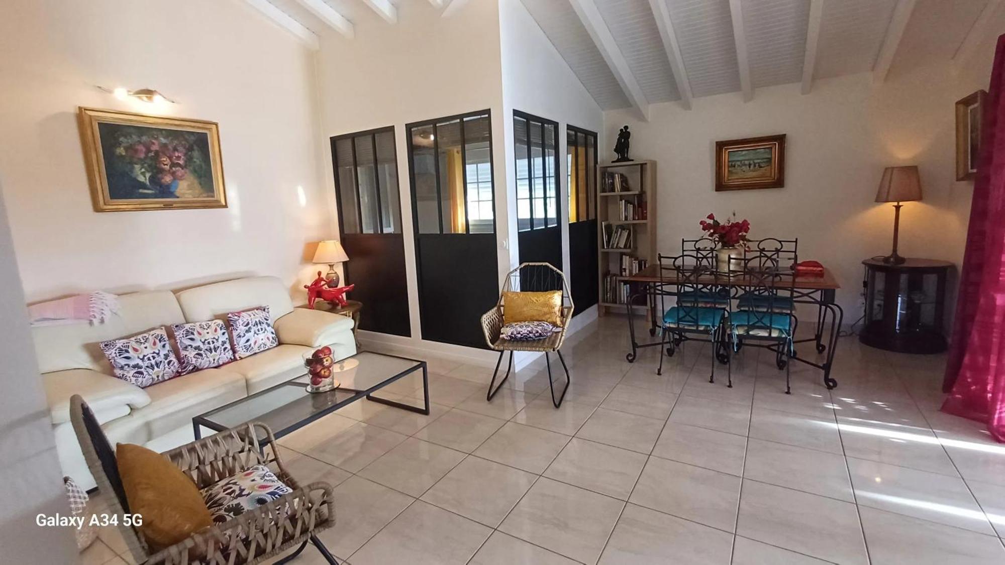 Villa Elegante A Saint Francois Avec Piscine Privee Toute L'Annee Экстерьер фото